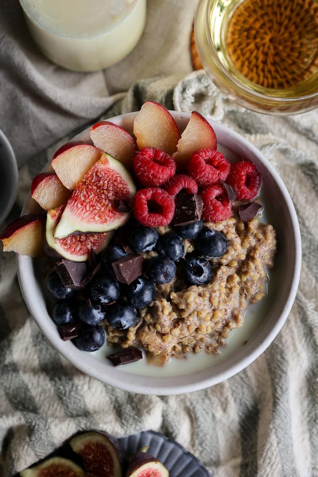 image of Quick-Cooking Millet Breakfast Porridge