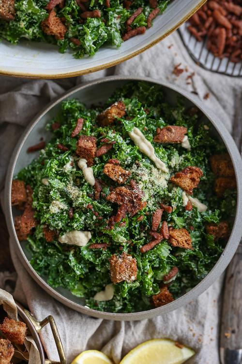 image of Kale Caesar Salad