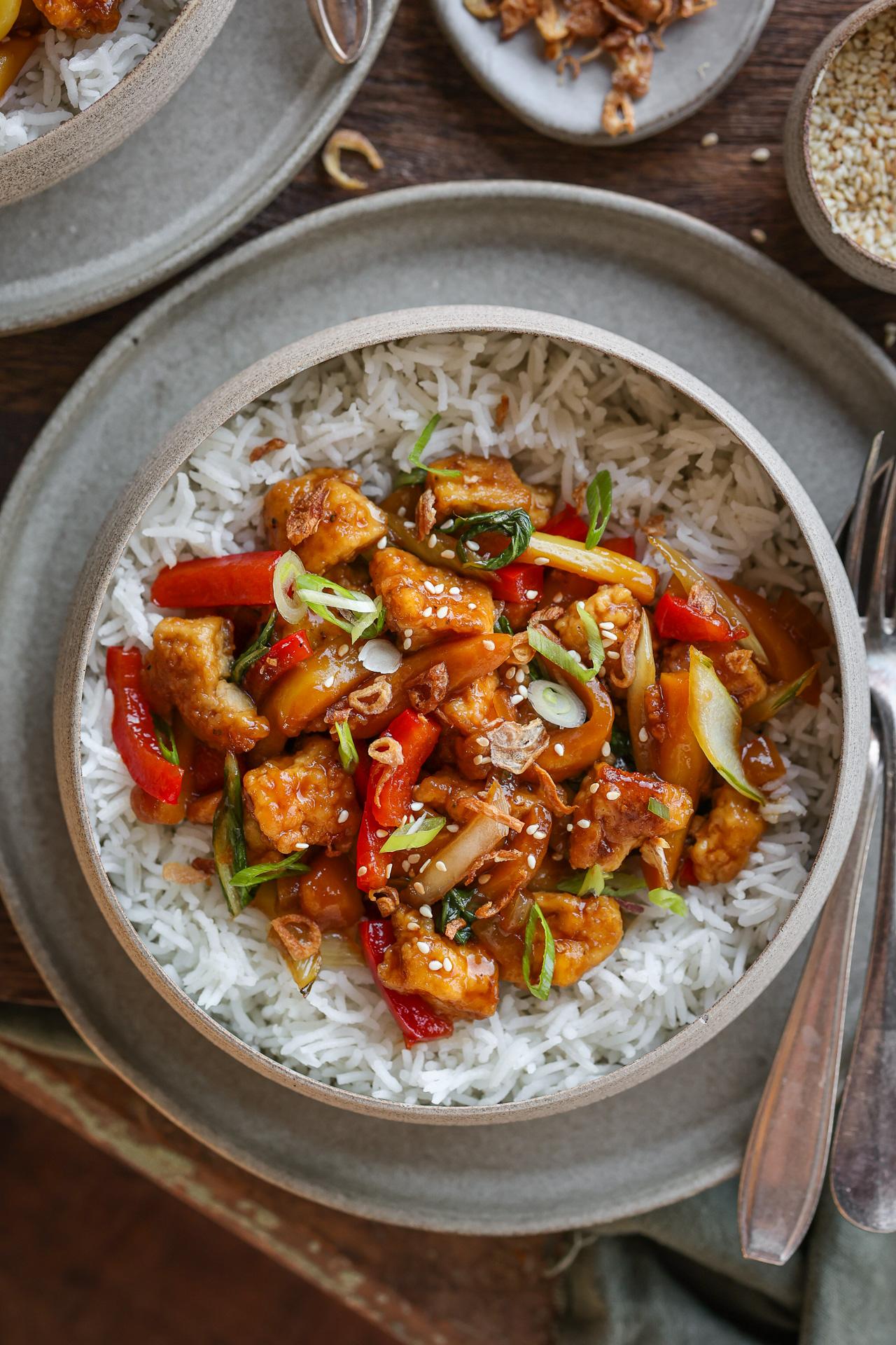 Main image of Saucy Jackfruit Tofu Stir Fry