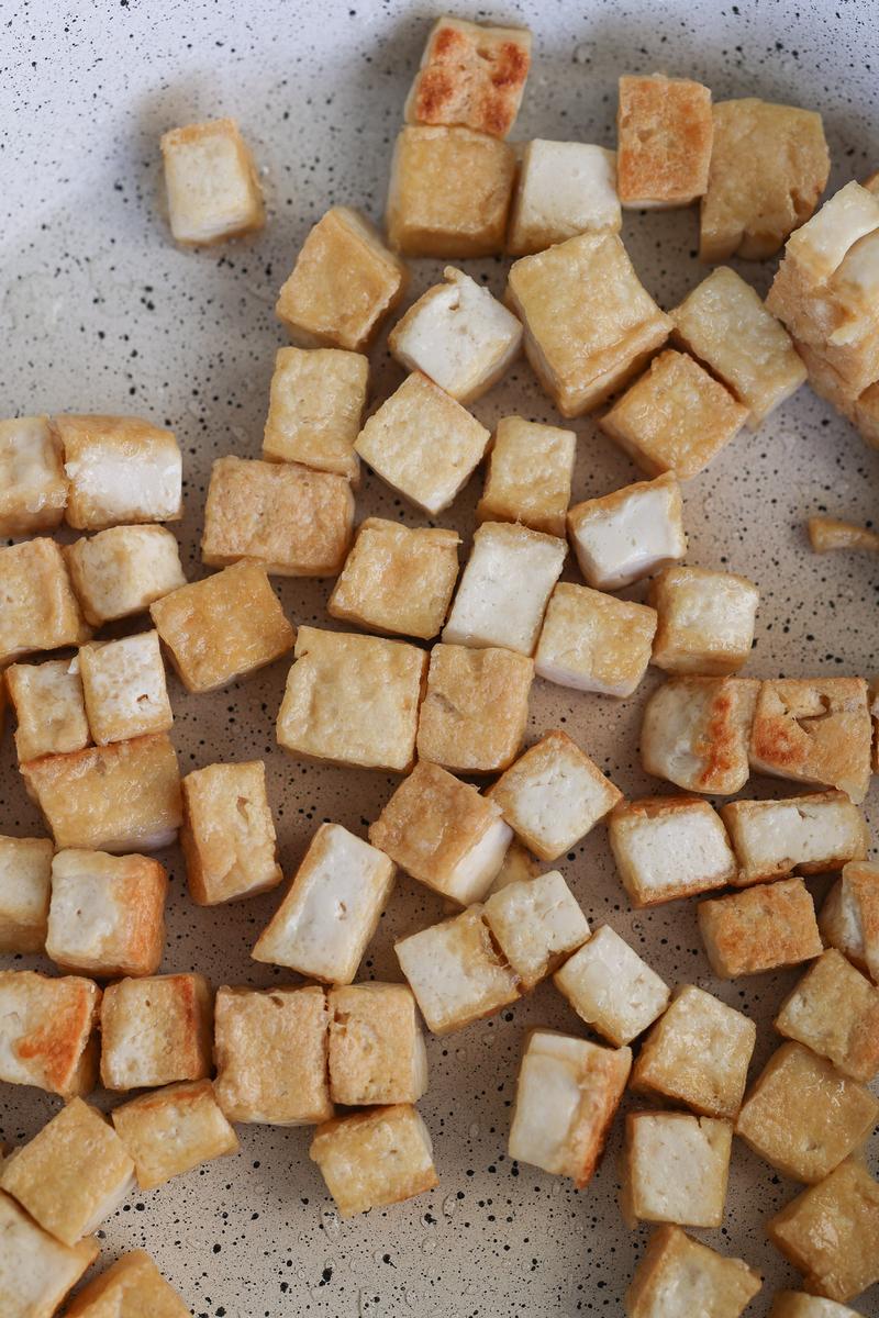 Process image of Teriyaki Tofu & Veggie Wraps