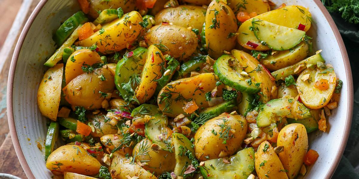 Tangy Potato Salad | Pick Up Limes