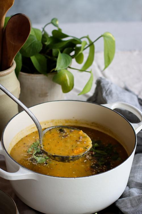 Sweet Potato & Zucchini Soup Pick Up Limes