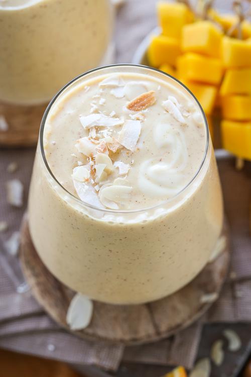image of Coconut Mango Breakfast Smoothie