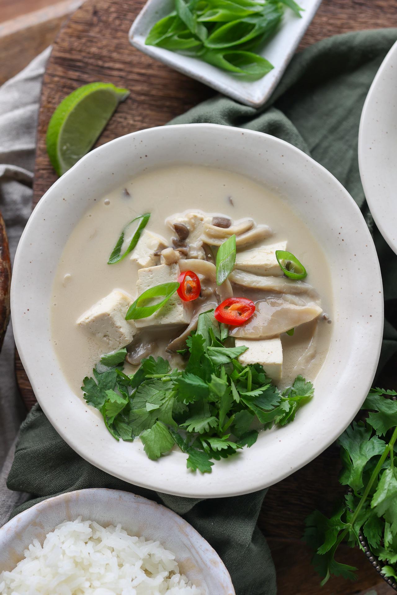 Main image of Tom Kha Tofu - Thai Coconut Soup