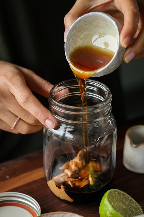 Peanut Lime Vegetable Noodle StirFry Pick Up Limes