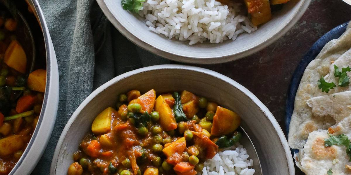 Potato & Spinach Curry | Pick Up Limes