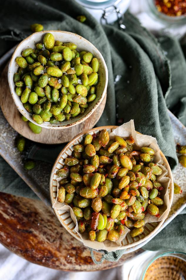 thumbnail image of Roasted Edamame: 2 Ways
