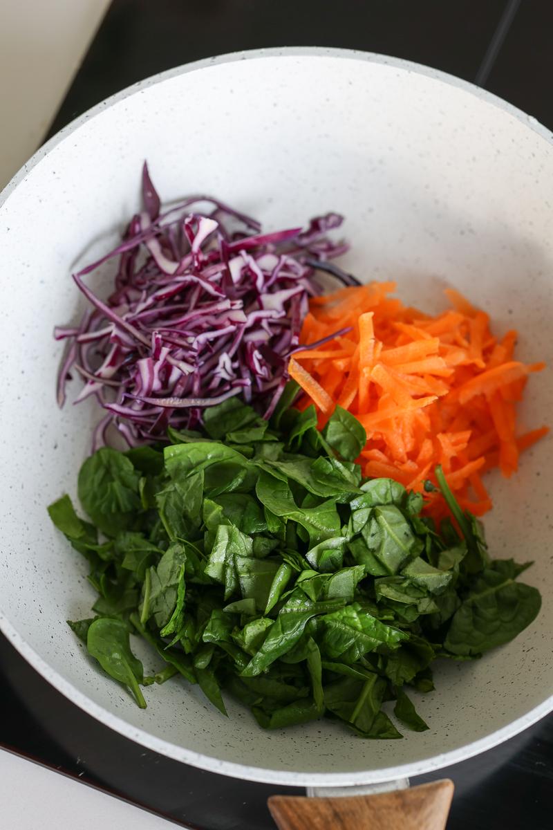 Process image of Teriyaki Fried Rice