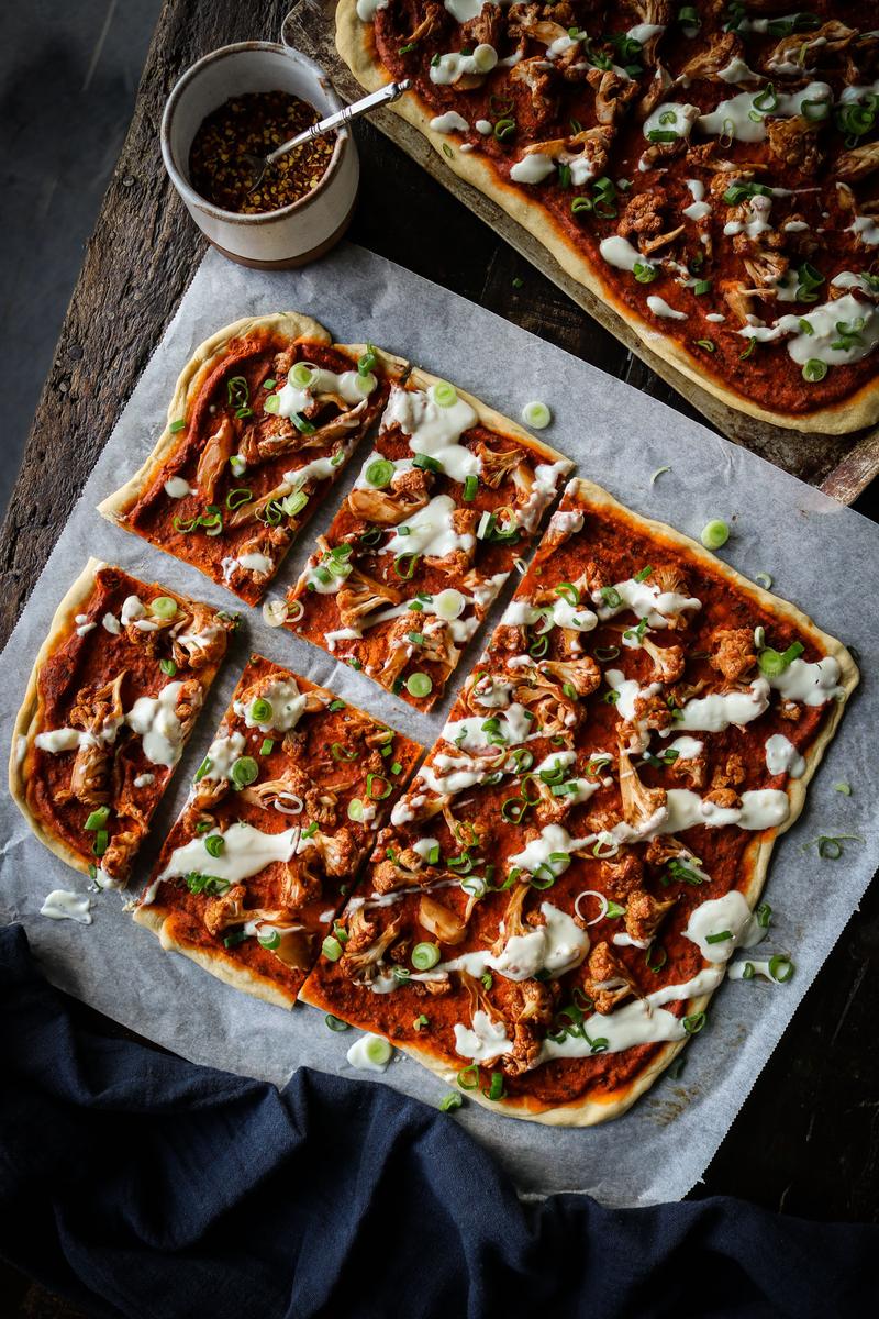 Pick Up Limes BBQ Cauliflower Pizza