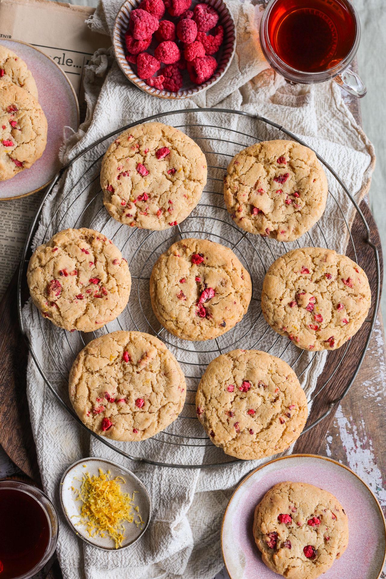 Main image of Lemon Raspberry Cookies