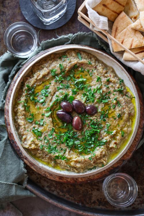 image of Melitzanosalata - Greek Eggplant Dip