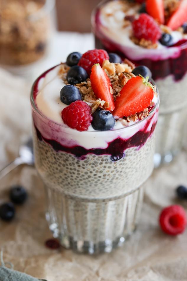 thumbnail image of Vanilla Berry Chia Seed Pudding