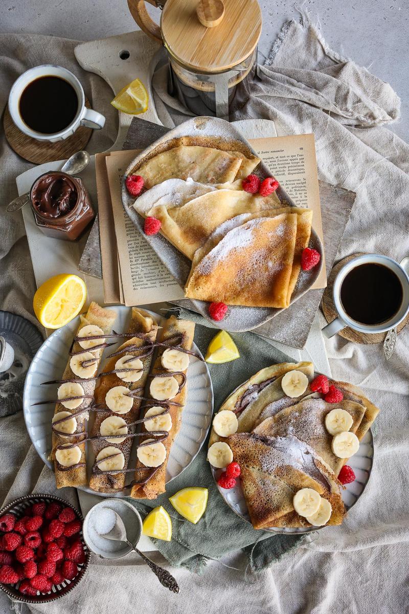Process image of Vegan Crêpes