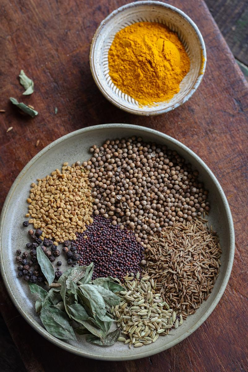 Process image of Curry Powder