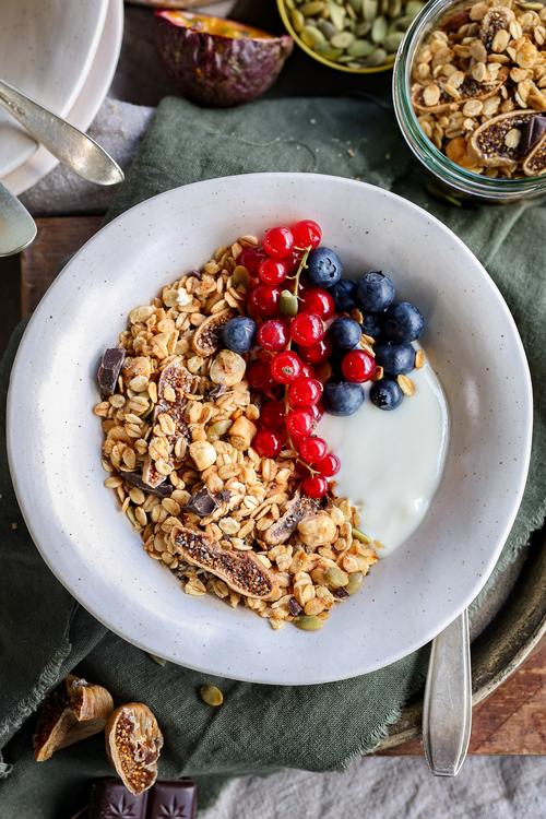 Chocolate Hazelnut & Fig Granola Pick Up Limes