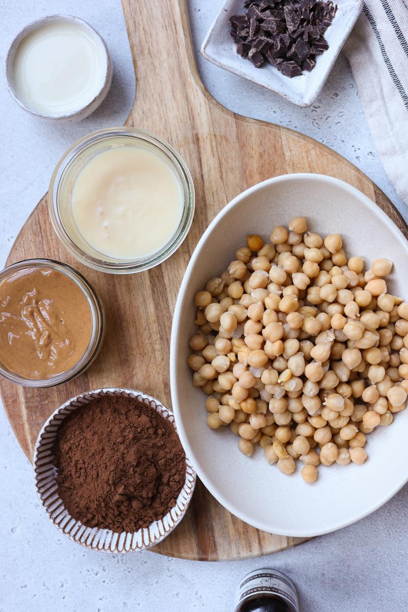 Process image of Chickpea Brownie Batter