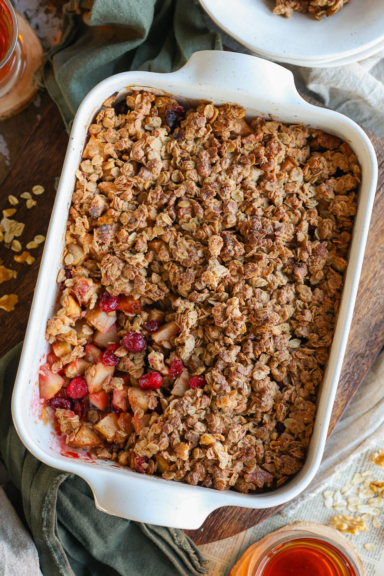 Main image of Pear & Cranberry Crisp