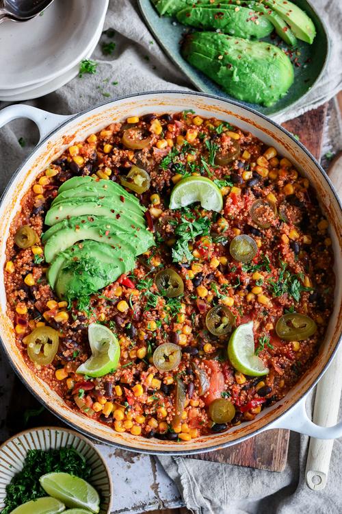 image of Spicy One-Pot Mexican Inspired Quinoa