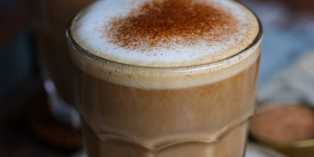 Cinnamon Coconut Cream Latte | Pick Up Limes