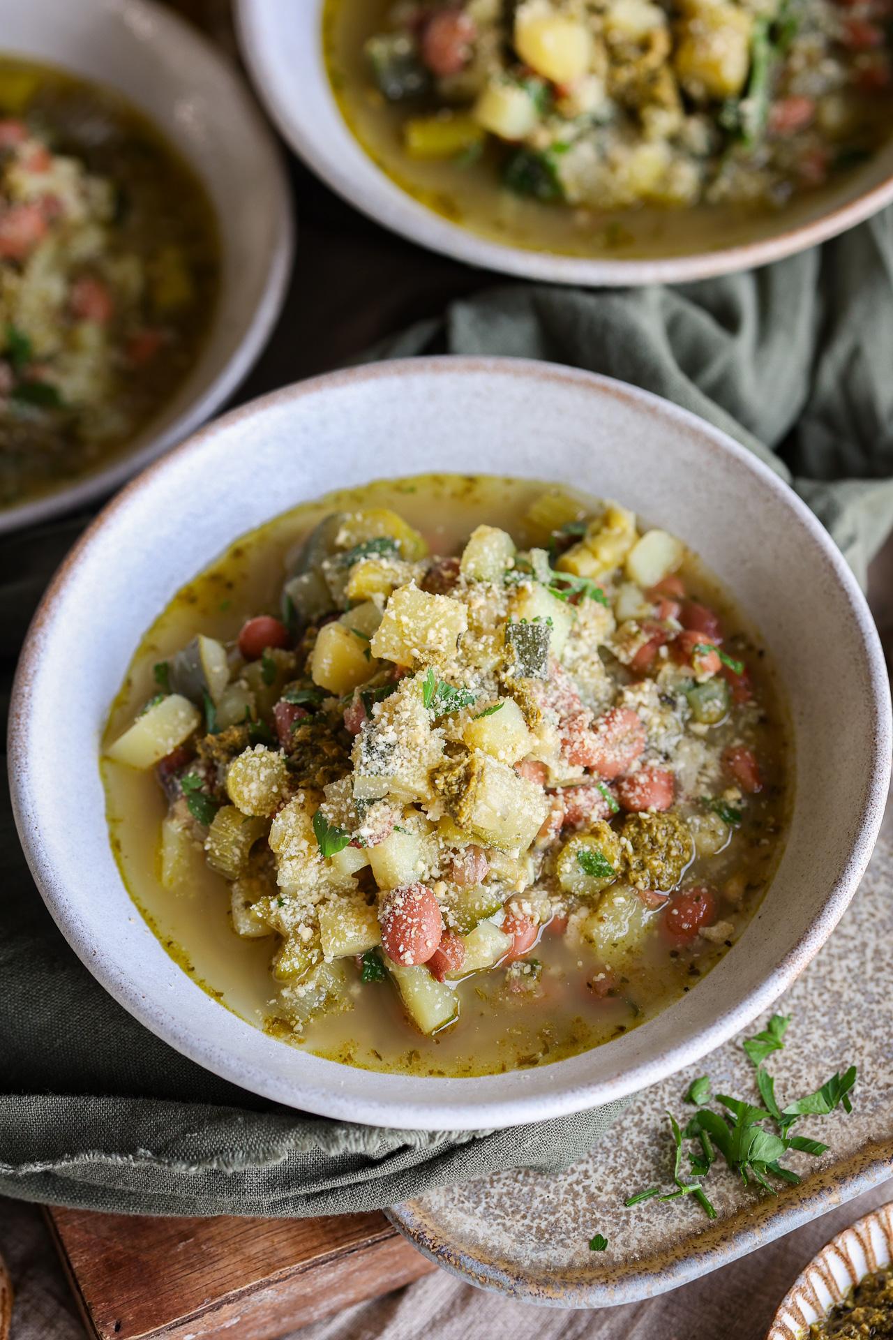 Main image of Green Minestrone Soup