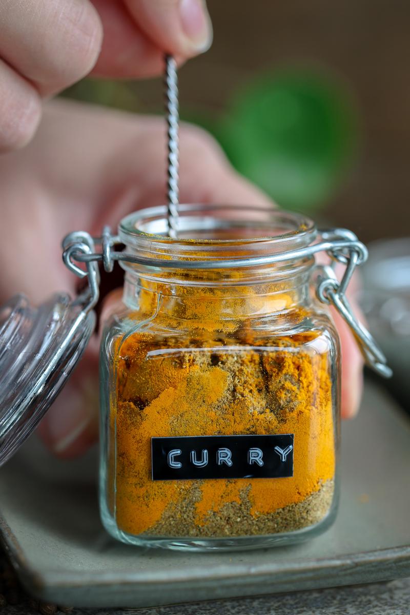 Process image of Curry Powder