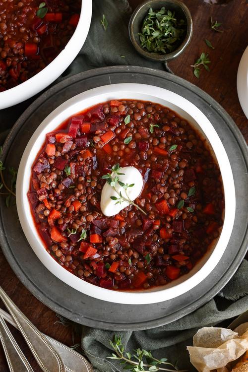 image of Beetroot & Lentil Stew