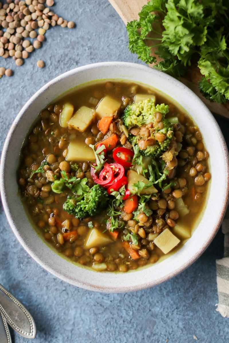 Pick Up Limes OnePot Veggie Lentil Soup