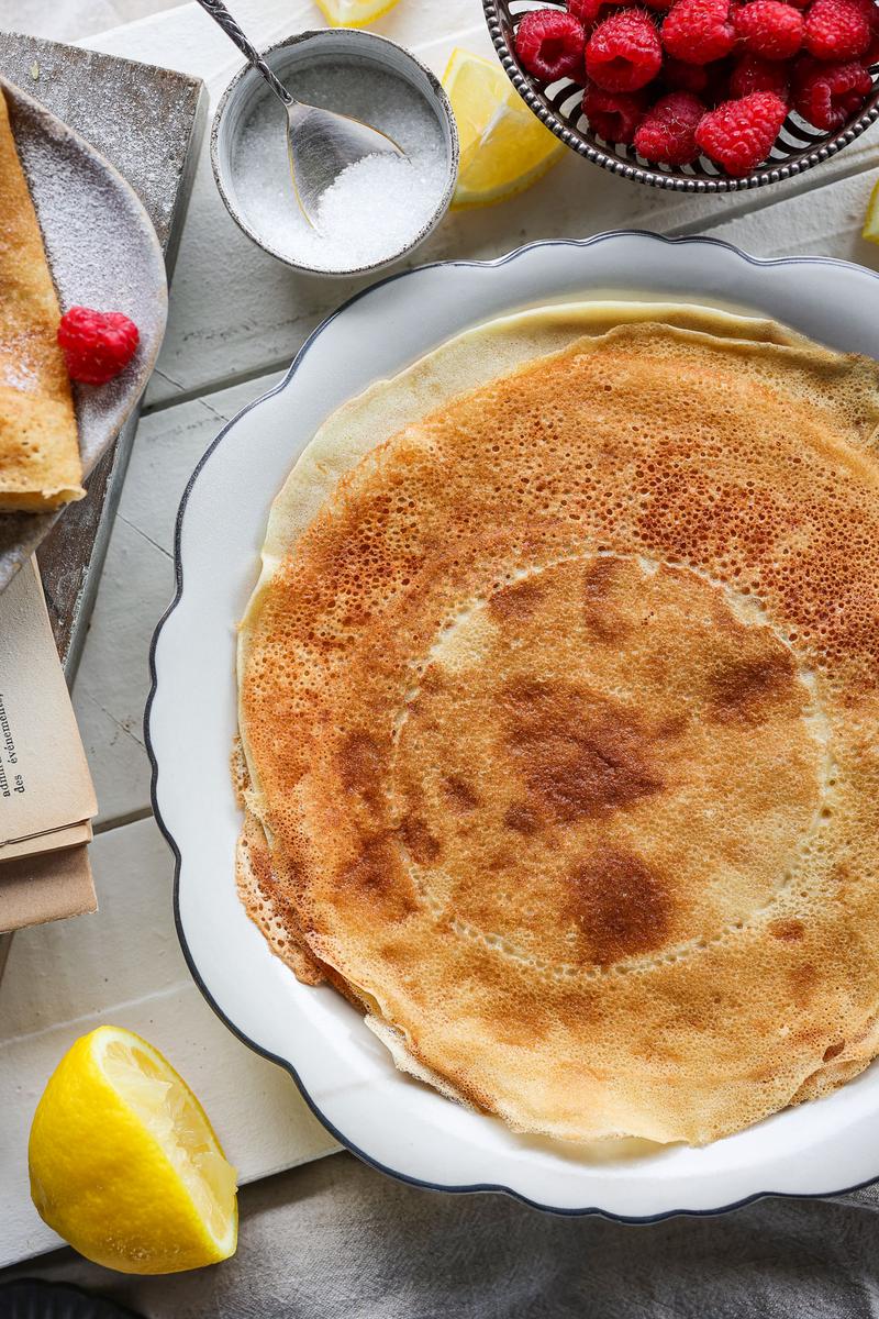Process image of Vegan Crêpes
