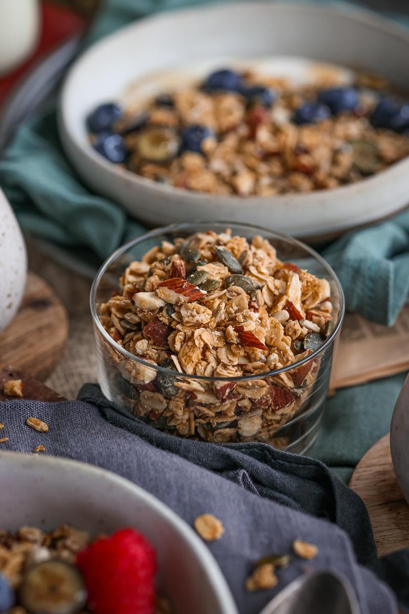 Process image of Toasted Coconut & Almond Granola