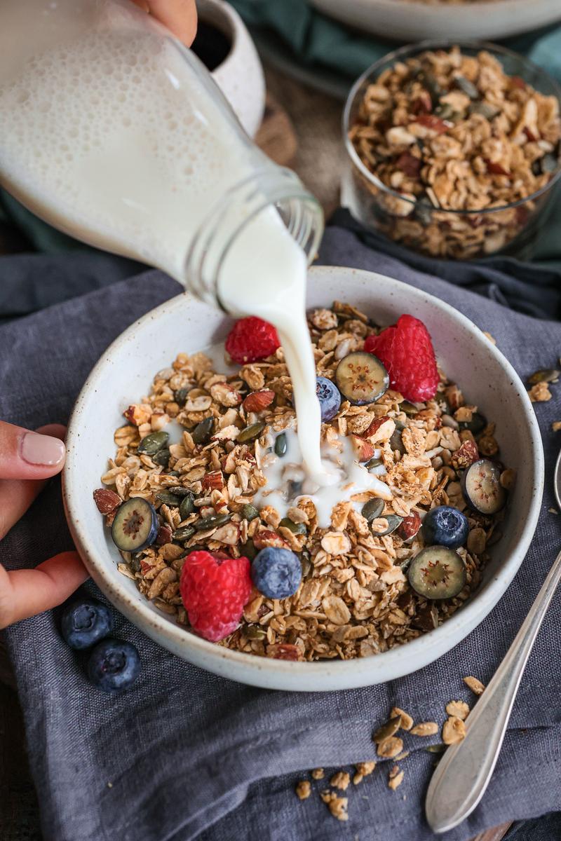 Process image of Toasted Coconut & Almond Granola