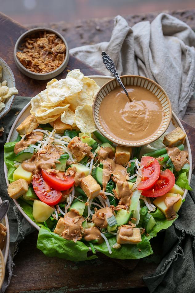 image of Gado-Gado - Indonesian Peanut Salad