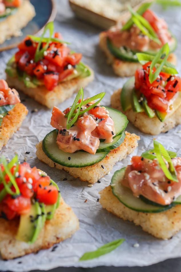 image of Crispy Rice 'Tuna' Bites