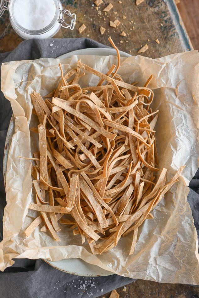 image of Crispy Baked Tortilla Strips