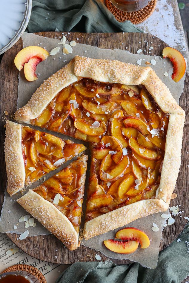 image of Nectarine & Almond Galette