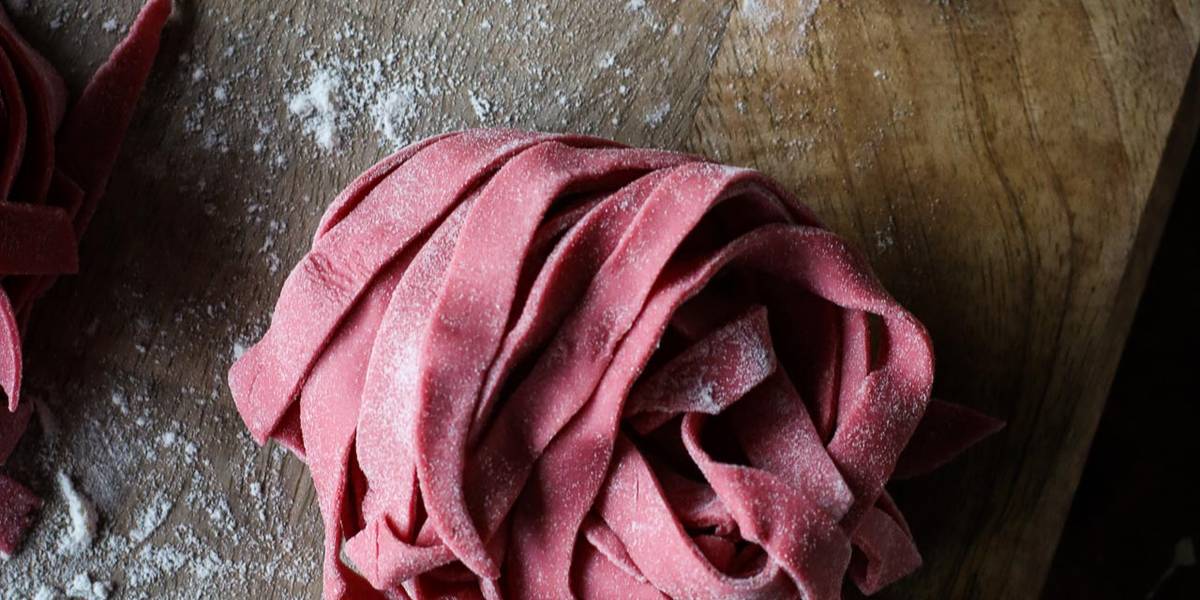 Homemade Beet Pasta | Pick Up Limes