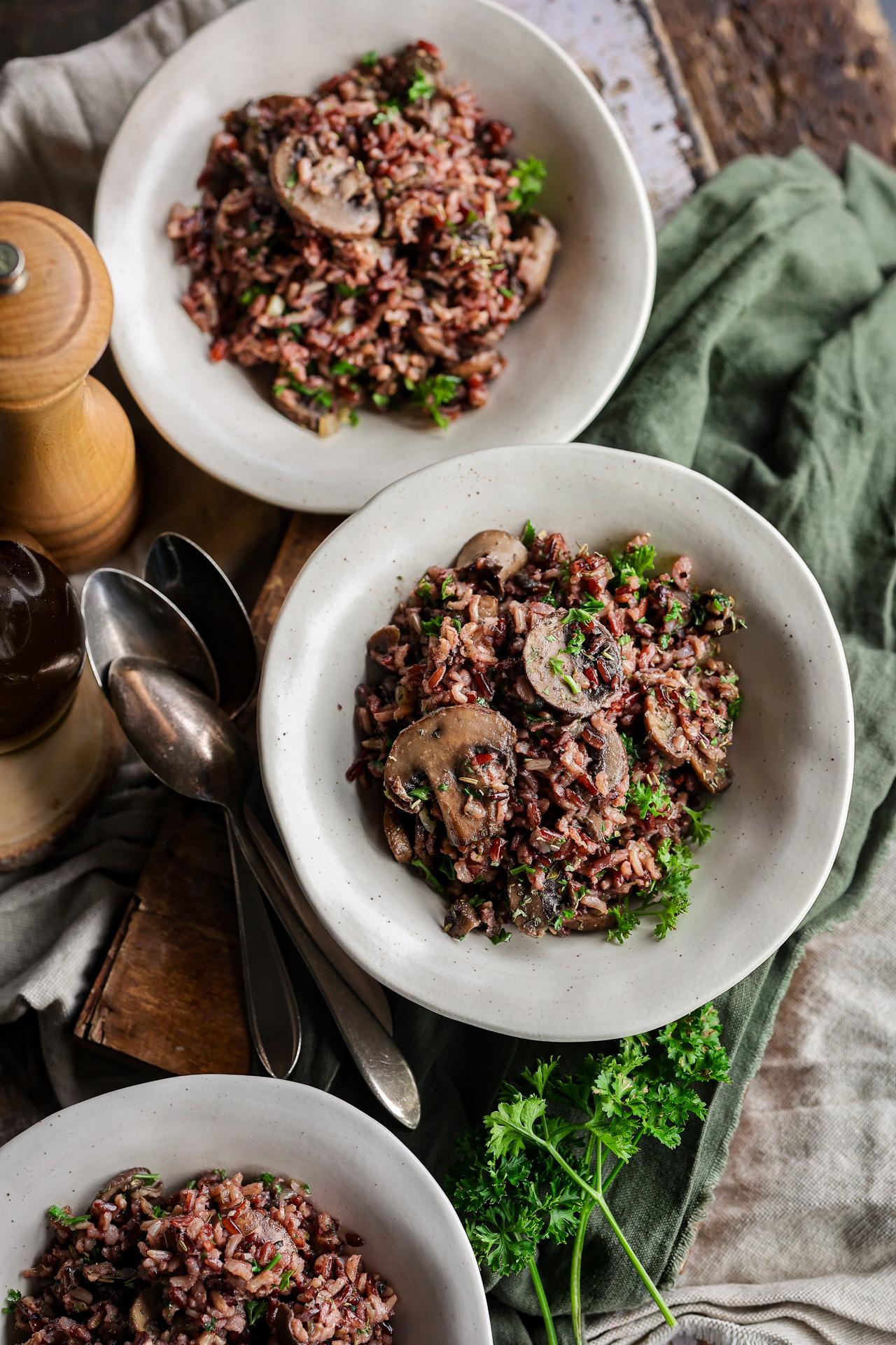 Main image of Wild Rice Mushroom Pilaf