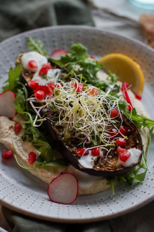 image of Elevated Roasted Eggplant
