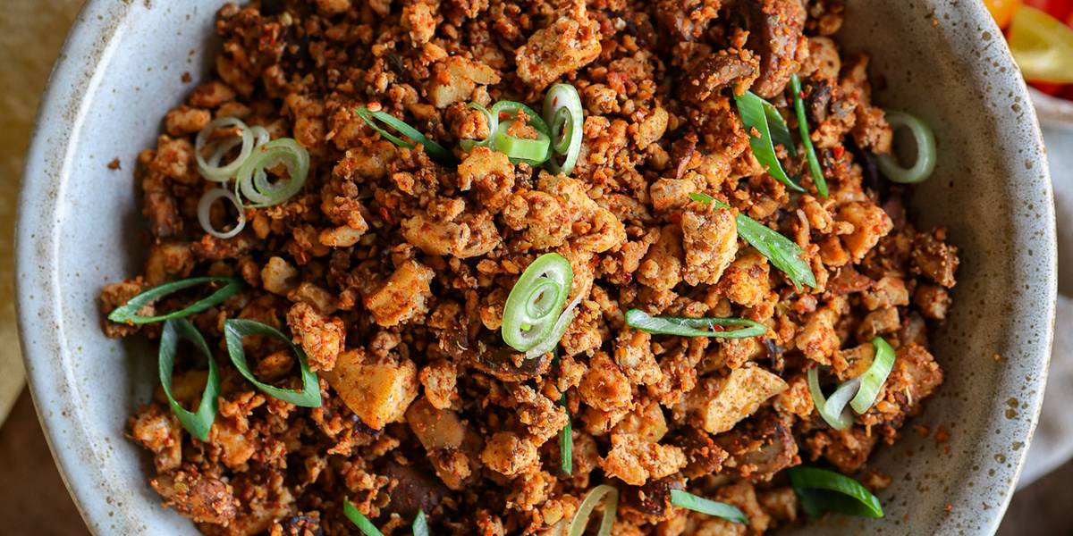 Vegan Tofu Chorizo Pick Up Limes