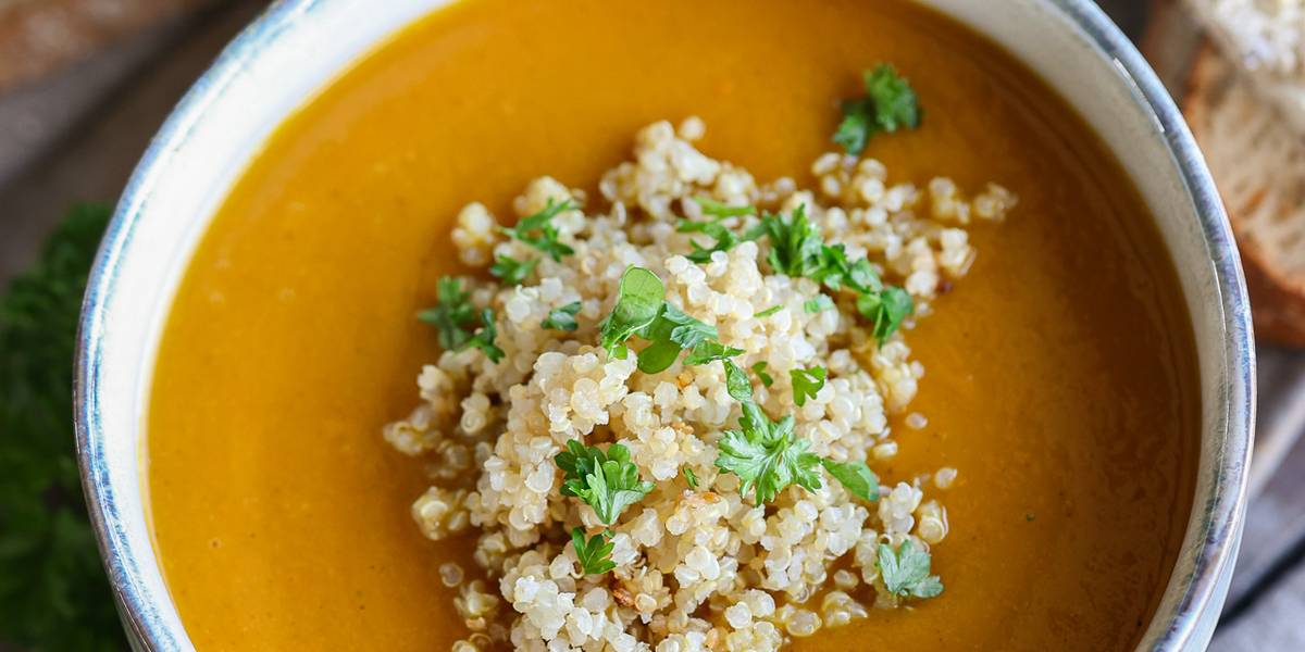 Curried Carrot & Potato Soup | Pick Up Limes