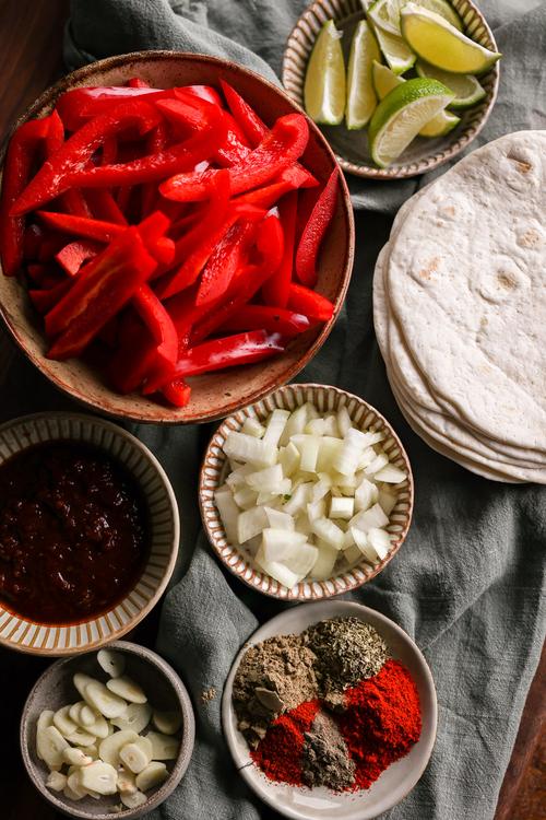 Pick Up Limes Spicy Vegan Chipotle Fajitas