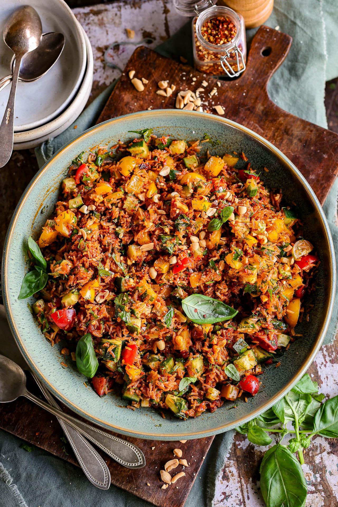 Main image of Herby Crispy Rice Salad