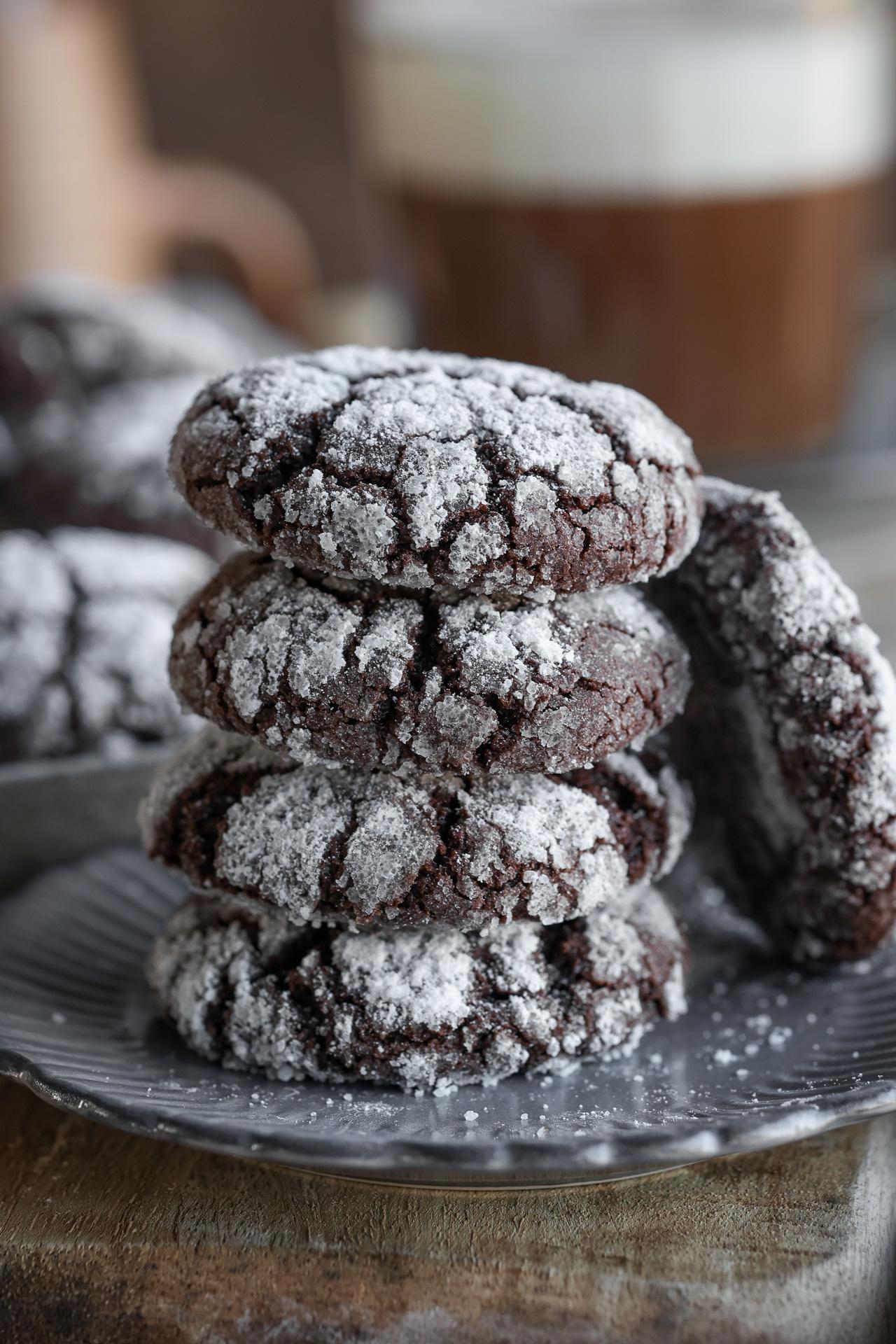 Main image of Chocolate Crinkle Cookies