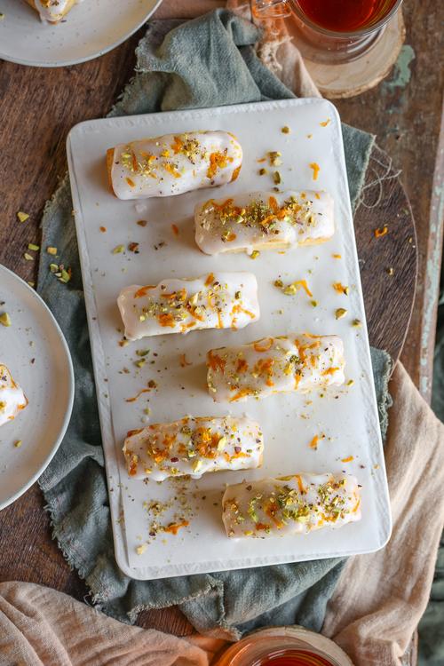 image of Orange & Rose Tea Cakes