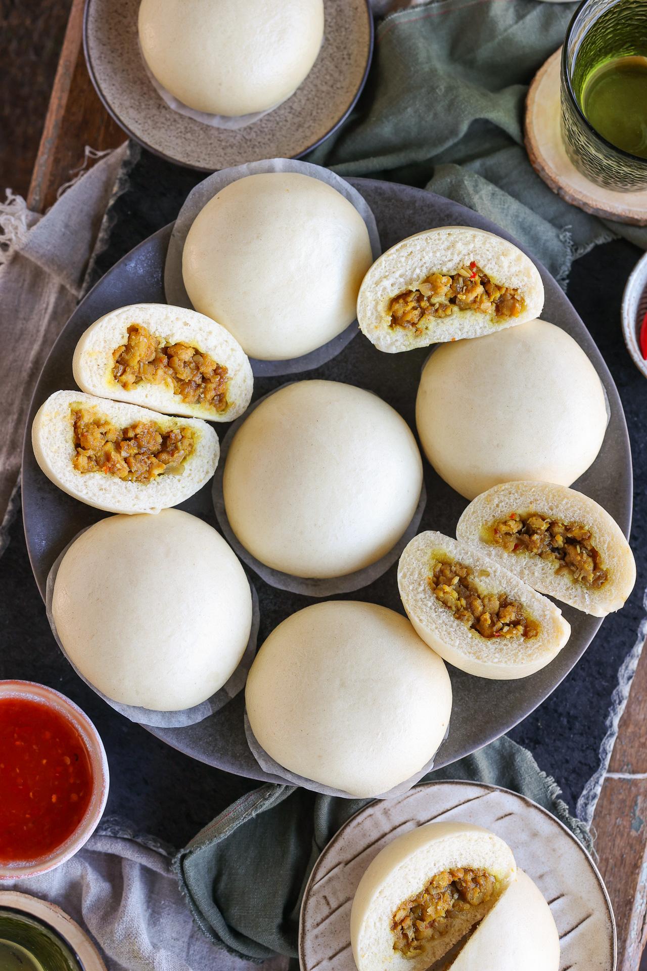 Main image of Bakpao Ayam - 'Chicken' Filled Steamed Buns