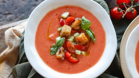 Traditional Tomato Gazpacho