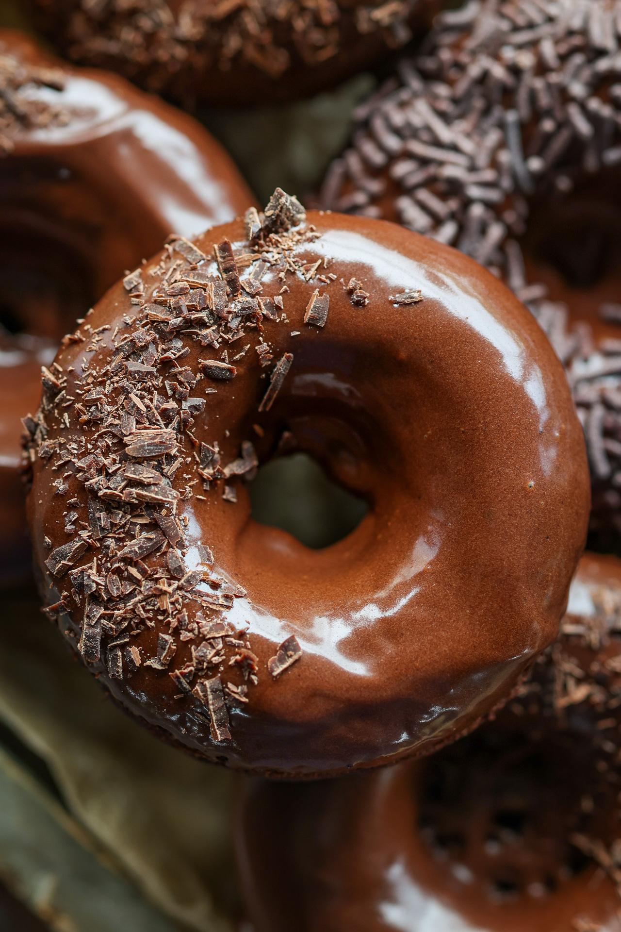 Main image of Triple Chocolate Donuts