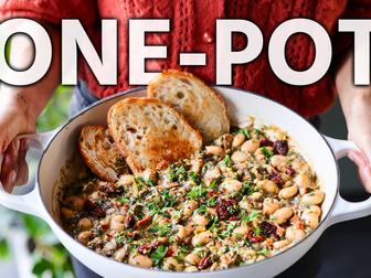 Sun-Dried Tomato & Butter Bean Stew | Pick Up Limes