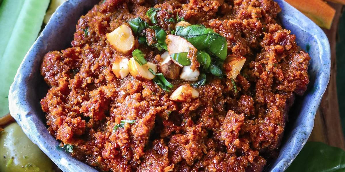 Vegan Red Pesto | Pick Up Limes