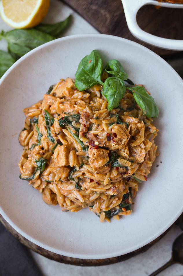 image of Marry Me Tofu Orzo