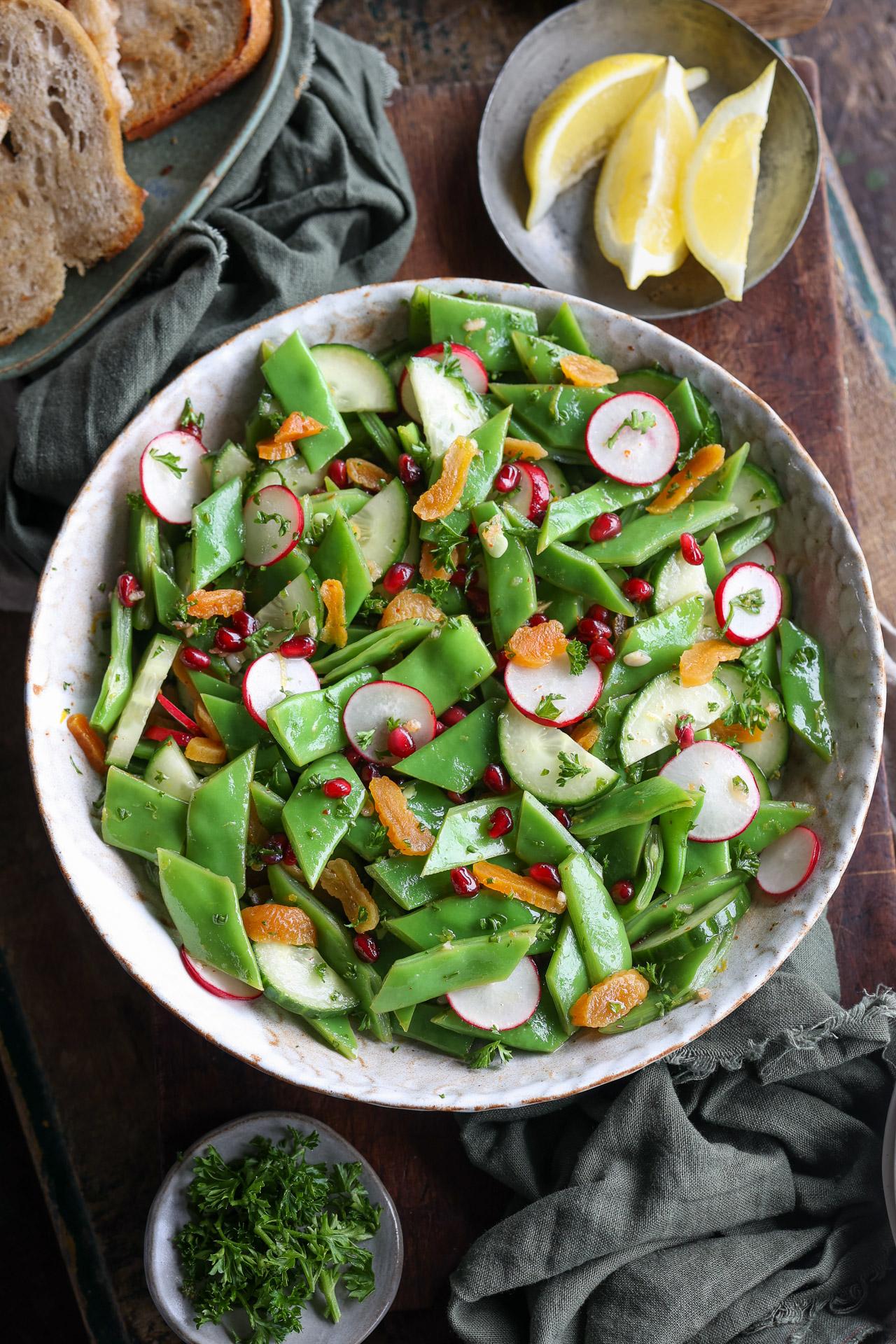 Main image of Lemon Harissa Runner Bean Salad